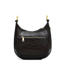 London Pockets Ziptop Crossbody - Dark Oak