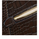 London Pockets Ziptop Crossbody - Dark Oak