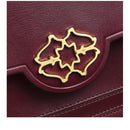 Apsley Road Small Flapover Crossbody - Dark Cherry