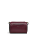 Keeley Street Small Flapover Crossbody - Dark Cherry
