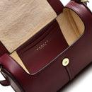 Keeley Street Small Flapover Crossbody - Dark Cherry