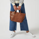 Aster Way Medium Zip Top Grab - Tortoise