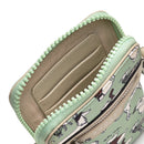 Off On Adventure Zip Around Phone Crossbody - Green