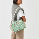 Off On An Adventure Medium Ziptop Bag - Green
