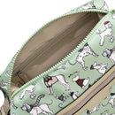 Off On An Adventure Medium Ziptop Bag - Green