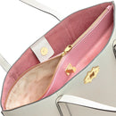 Museum Street Medium Ziptop Tote - Chalk