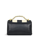 Mill Bay Stripe Flapover Crossbody - Black