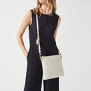 Pockets Medium Ziptop Crossbody - Chalk