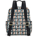 Finsbury Park Check Dog Backpack - Cedar