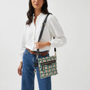 Finsbury Park Check Dog Crossbody - Cedar