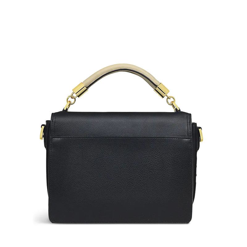 Adie Road Small Flapover Crossbody - Black