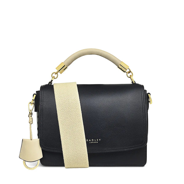 Adie Road Small Flapover Crossbody - Black