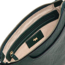 Pocket Faux Snake Ziptop Crossbody - Cedar