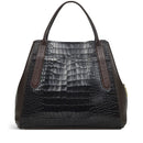 Baylis Road Faux Croc Multiway Grab - Dark Oak