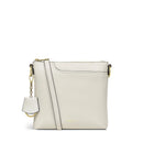 Pockets Small Ziptop Crossbody - Chalk
