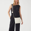 Pockets Small Ziptop Crossbody - Chalk