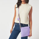 Pockets Small Ziptop Crossbody - Lavender