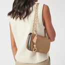 Knolton Bay Medium Flapover Crossbody - Butterscotch