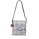 Palace Garden Sml Ziptop Crossbody - Chalk