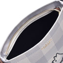Palace Garden Sml Ziptop Crossbody - Chalk