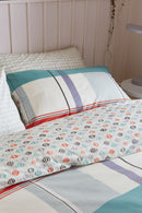 HELENA SPRINGFIELD KLINT CORAL DUVET COVER SET - REVERSE & PILLOW