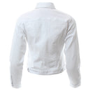Holly Denim Jacket - White
