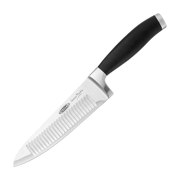 James Martin 15cm/6in Scalloped Chefs Knife