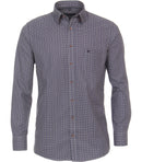 Comfort Fit Print Shirt - Tangarine
