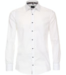 Plain Long Sleeve Shirt - White