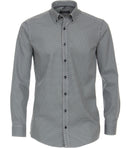 Comfort Fit Print Shirt - Light Blue