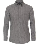 Comfort Fit Print Shirt - Brown