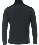 Plain Troyer Zip Jumper - Sargasso Sea
