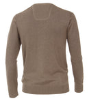 Plain V-neck Jumper - New Milkie