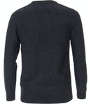 Plain Round Neck Jumper - Navy
