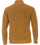 Plain Troyer Zip Jumper - Tan