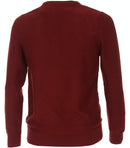 Plain Round Neck Jumper - Fired Brick