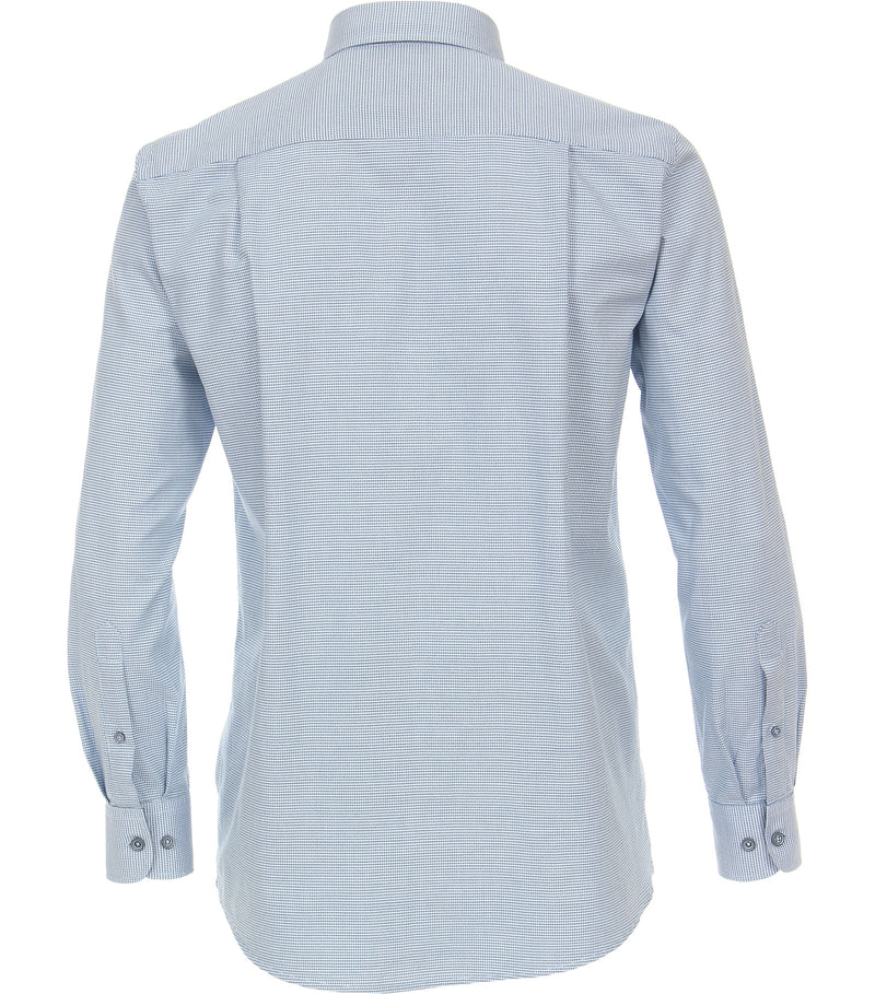 Comfort Fit Plain Shirt - Light Blue