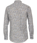 Casual Fit Print Shirt - Light Blue