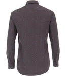 Casual Fit Print Shirt - Light Blue