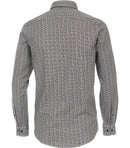 Casual Fit Print Shirt - Light Blue