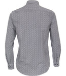 Casual Fit Print Shirt - Light Blue