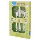 Footie Kids 3 Piece Cutlery Set