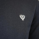 1/4 Zip Knit - Navy