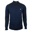 1/4 Zip Knit - Navy