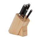 Poise 5 Piece Knife Block Set Wood