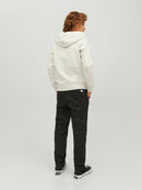 Cody Hoodie - White Melange