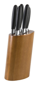 Jamie Oliver 5 Piece Wooden Knife Block Set