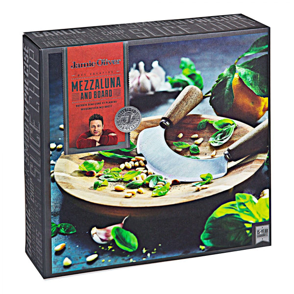 Jamie Oliver Mezzaluna & Board Set