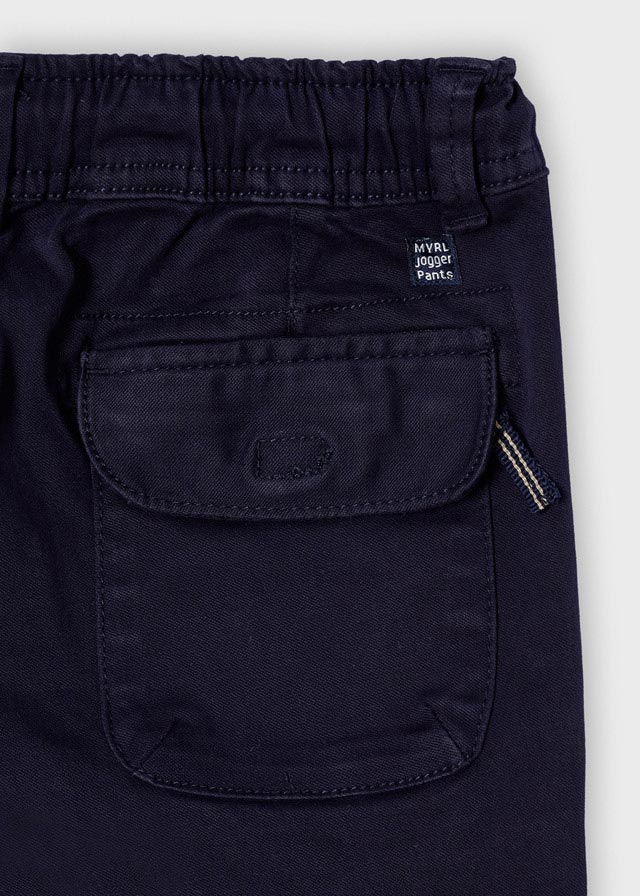 Jogger Pants With Pockets - Navy