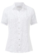 Short Sleeve Blouse - White